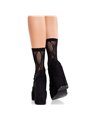 Leg Avenue - Calzini Neri in Pizzo con Fiocco in Pizzo Nero
