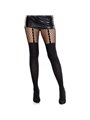 Leg Avenue - Calze Effetto Reggicalze con Dettaglio in Pizzo Nero