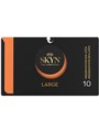 Skyn Large - Extra Fit and Comfortable Latex-Free Condoms 10 Pcs