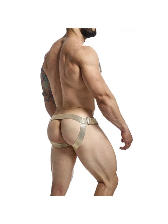Mob Dngeon Jockstrap - Sospensorio Colore Oro con Anello Fallico