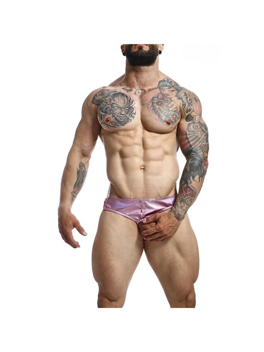 Mob Dngeon Jockstrap - Sospensorio Colore Rosa con Anello Fallico