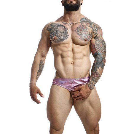 Mob Dngeon Jockstrap - Sospensorio Colore Rosa con Anello Fallico