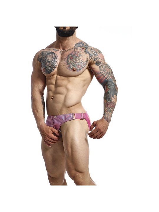 Mob Dngeon Jockstrap - Sospensorio Colore Rosa con Anello Fallico