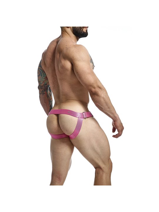 Mob Dngeon Jockstrap - Sospensorio Colore Rosa con Anello Fallico