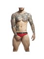 Mob Dungeon Jockstrap - Red Color Jockstrap with Phallic Ring