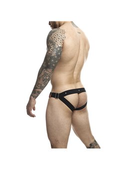 Mob Dungeon Jockstrap - Red Color Jockstrap with Phallic Ring