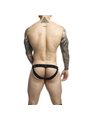 Mob Dungeon Jockstrap - Red Color Jockstrap with Phallic Ring