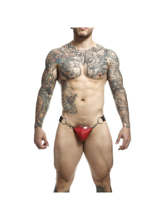 Mob Dungeon Snap Jokstrap - Red One Size