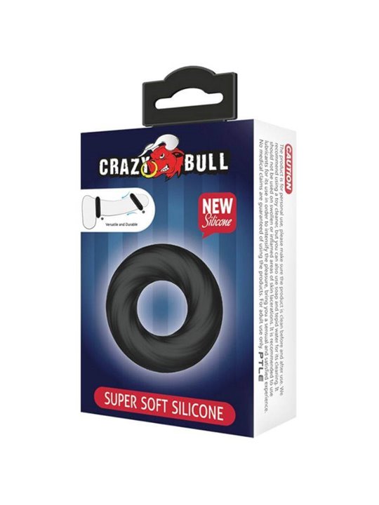 Crazy Bull - Anello Fallico in Silicone Super Morbido