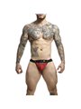 Mob Dngeon Sportsman - Sospensorio Rosso con Dettagli Metallici