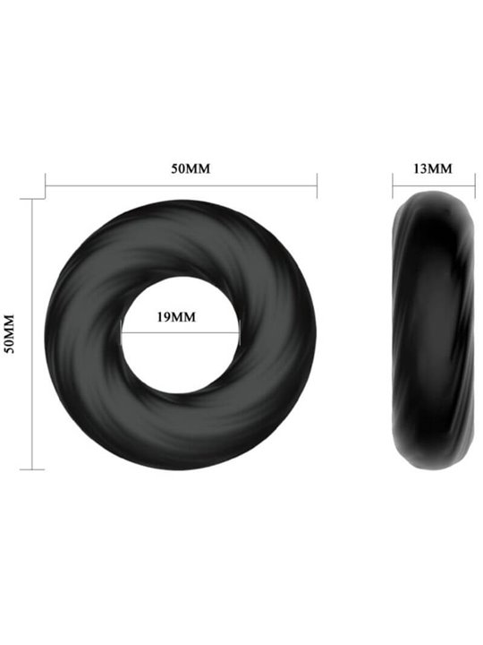 Crazy Bull - Anello Fallico in Silicone Super Morbido