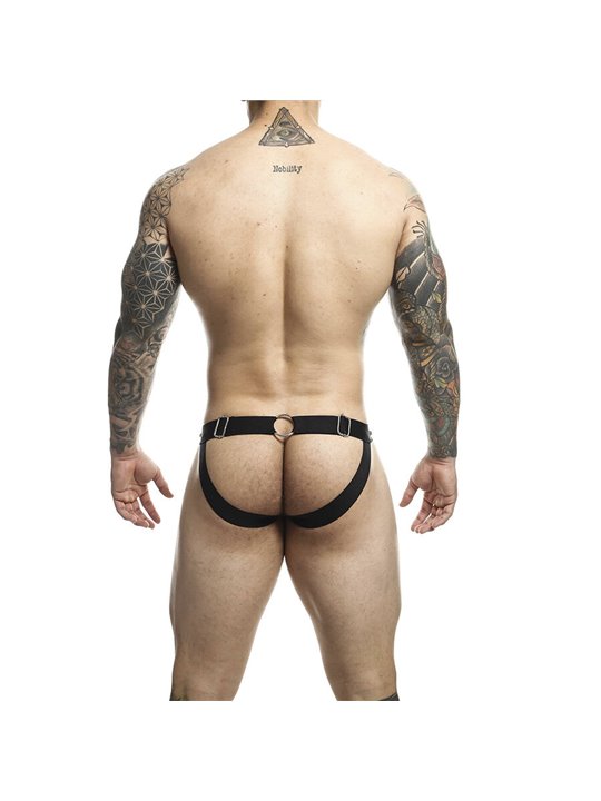 Mob Dungeon Sportsman - Yellow Jockstrap with Metallic Details