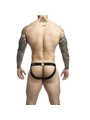 Mob Dungeon Sportsman - Yellow Jockstrap with Metallic Details