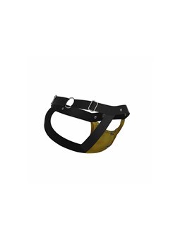 Mob Dungeon Sportsman - Yellow Jockstrap with Metallic Details