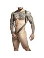 Mob Dngeon Cross Back - Imbracatura a Croce Verde Taglia Unica