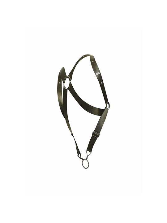 Mob Dngeon Cross Back - Imbracatura a Croce Verde Taglia Unica