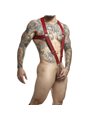 Mob Dungeon Cross Back - Red Cross Back Harness One Size