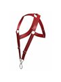 Mob Dungeon Cross Back - Red Cross Back Harness One Size