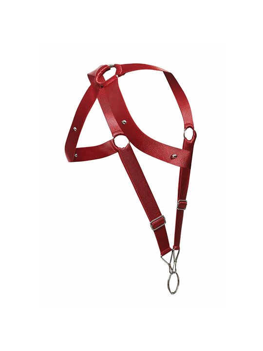 Mob Dngeon Cross Back - Imbracatura a Croce Rossa Taglia Unica