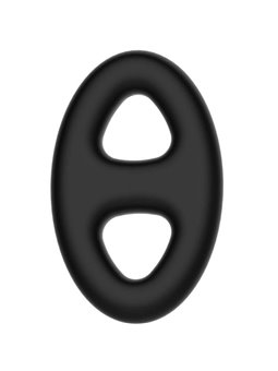Crazy Bull - Anello Fallico Doppio in Silicone Super Morbido - Modello 1