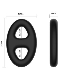 Crazy Bull - Super Soft Double Silicone Ring