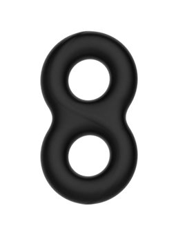 Crazy Bull - Anello Fallico Doppio in Silicone Super Morbido - Modello 2