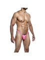 Mob - Men's Pink Soft Fabric Thong Size XL