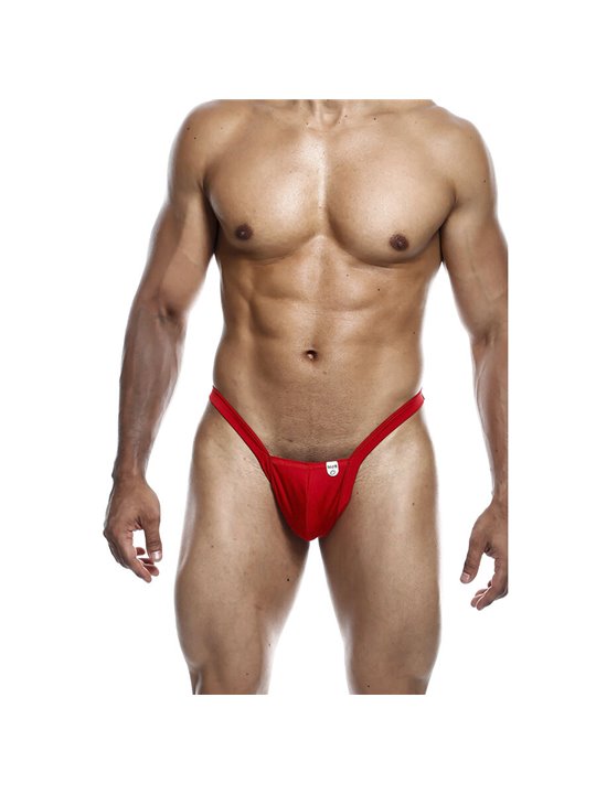 Mob - Men's Red Soft Fabric Thong Size XL