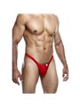 Mob - Men's Red Soft Fabric Thong Size XL
