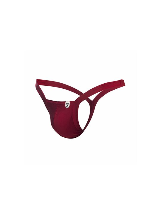 Mob - Men's Red Soft Fabric Thong Size XL