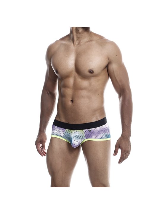 Mob Aero Brief - Multicolor Green Men's Boxer Size M