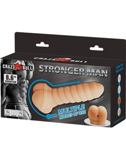 Crazy Bull - Multifunctional Penis 21.8 CM