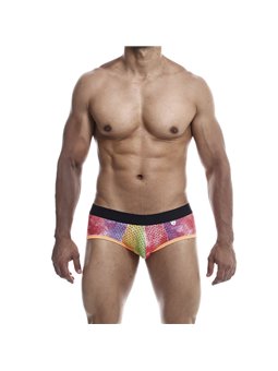 Mob Aero - Multicolor Orange Men's Boxer Size XL