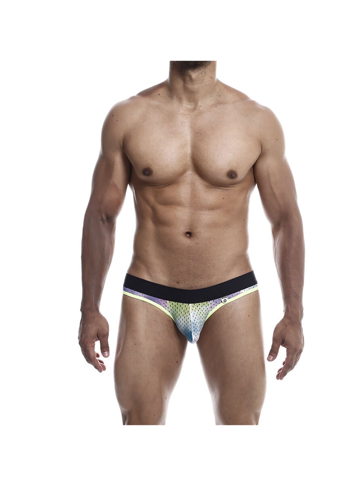 Mob Aero Jock - Multicolor Green Men's Jockstrap Size XL