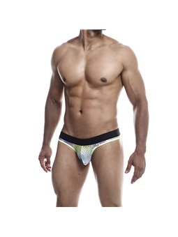 Mob Aero Jock - Multicolor Green Men's Jockstrap Size XL