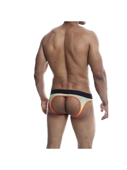 Mob Aero Jock - Multicolor Orange Men's Jockstrap Size L