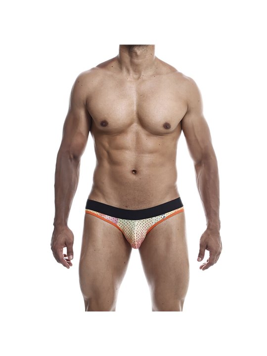 Mob Aero Jock - Multicolor Orange Men's Jockstrap Size XL