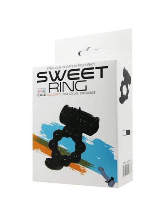 Baile Sweet Ring - Anello Fallico con Doppio Stimolatore Clitoride