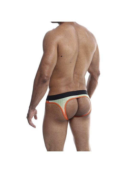 Mob Aero Jock - Multicolor Orange Men's Jockstrap Size XL