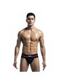 Mob - Classic Black Thong for Men Size M