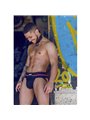 Mob - Classic Black Thong for Men Size S