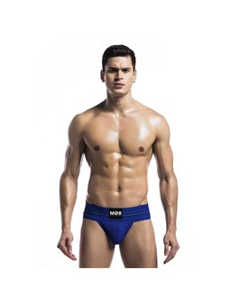 Mob - Classic Blue Thong for Men Size S