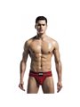 Mob - Classic Red Thong for Men Size S