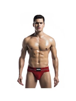 Mob - Classic Red Thong for Men Size XL