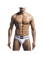 Mob - Classic White Thong for Men Size L