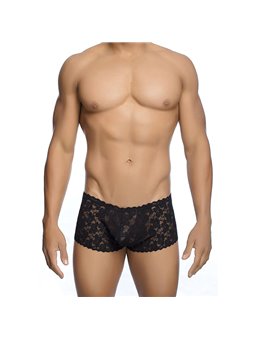 Mob - Boxer per Uomo in Pizzo Nero Taglia L/XL