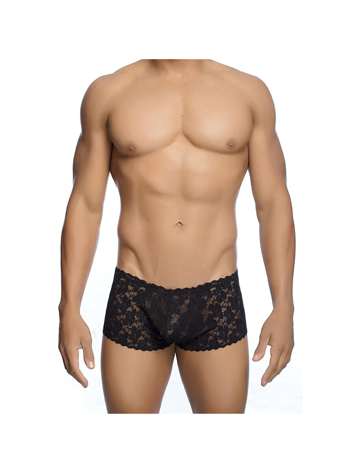 Mob - Black Lace Boxer for Men Size S/M