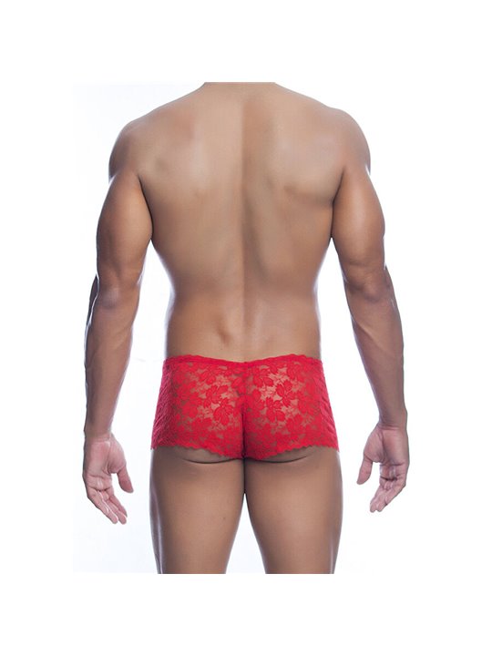 Mob - Red Lace Boxer for Men Size L/XL