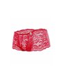 Mob - Boxer per Uomo in Pizzo Rosso Taglia L/XL