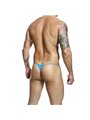 Mob - Light Blue Lace Thong for Men Size L/XL
